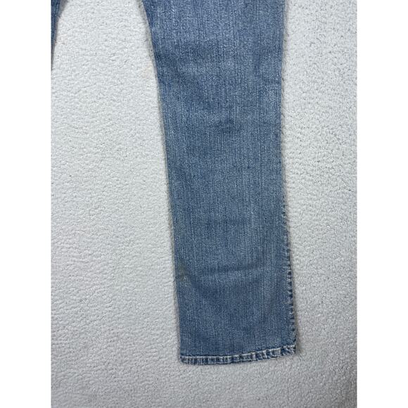 9.8 Womens Size 8 Camo Back Pocket Studded y2k Denim Jeans - Picture 11 of 12